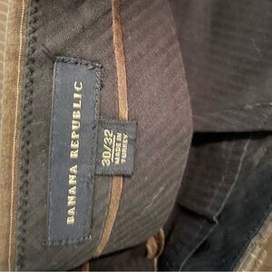 Men’s banana republic suit
